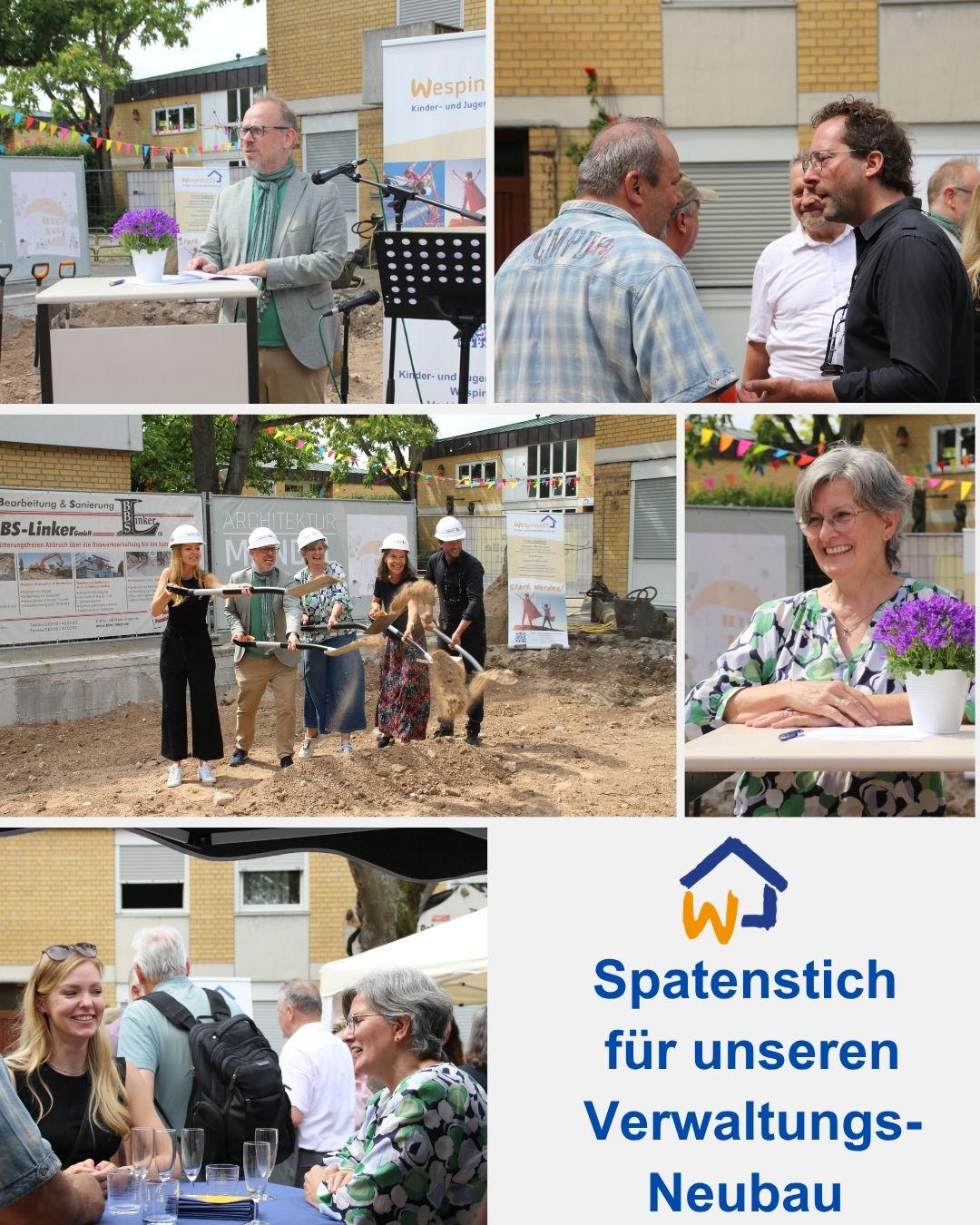 Spatenstich Neubau Verwaltung